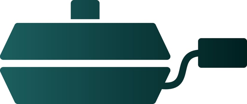 Frying pan Vector Icon Design