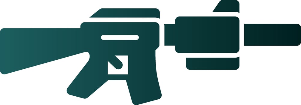 Rifle Vector Icon Design