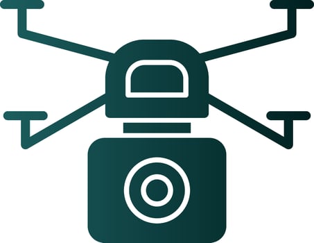 Drone Vector Icon Design