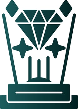 Hologram Vector Icon Design