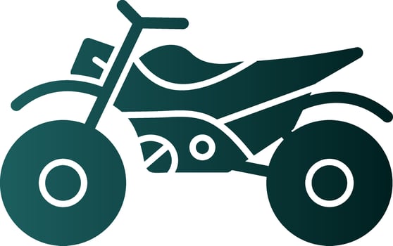 Motorbike Vector Icon Design