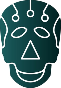 Skull Vector Icon Design