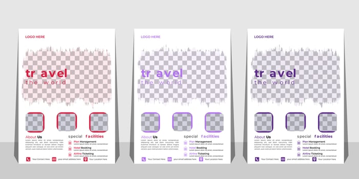 Modern Business Flyer Template Free Vector