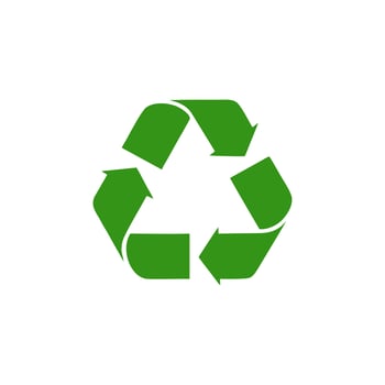 Green Environment Icon Vector Logo Template