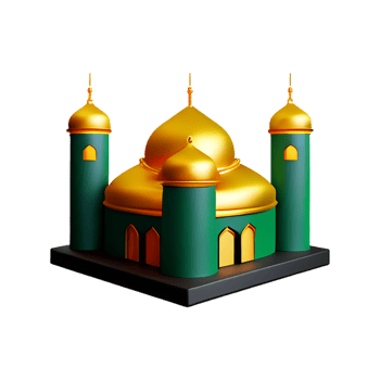 karbala 3d rendering icon illustration png