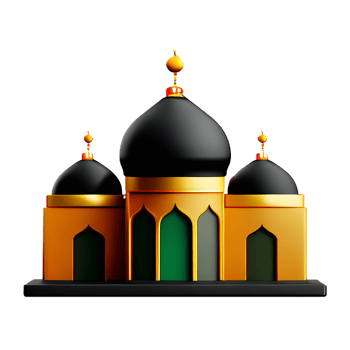 karbala 3d rendering icon illustration png