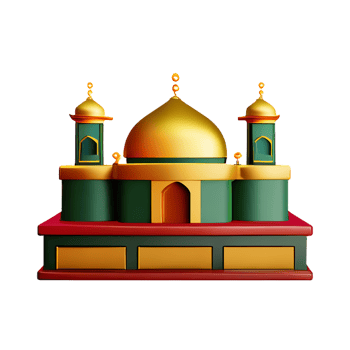 karbala 3d rendering icon illustration png