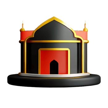 karbala 3d rendering icon illustration png
