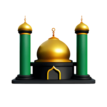 karbala 3d rendering icon illustration png
