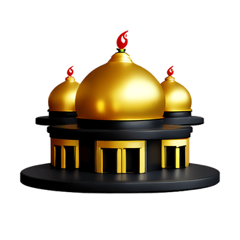 karbala 3d rendering icon illustration png