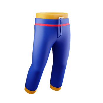 pants 3d rendering icon illustration png
