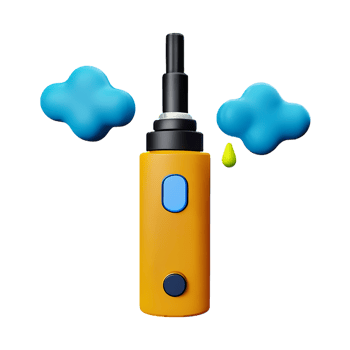 vape 3d rendering icon illustration png