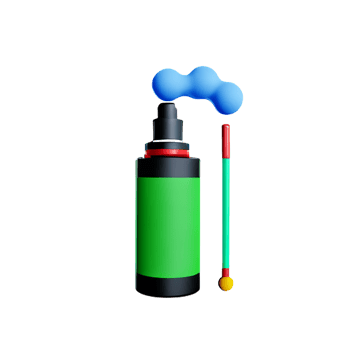 vape 3d rendering icon illustration png