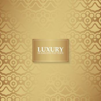 elegant gold abstract line pattern vector