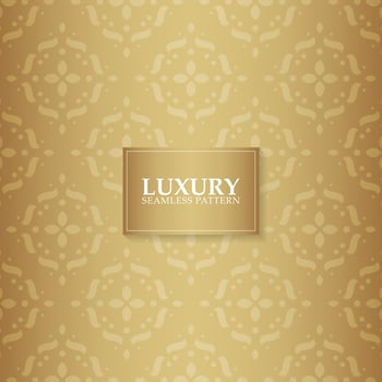 elegant gold abstract line pattern vector