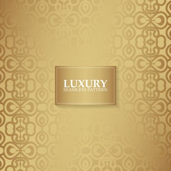 elegant gold abstract line pattern vector