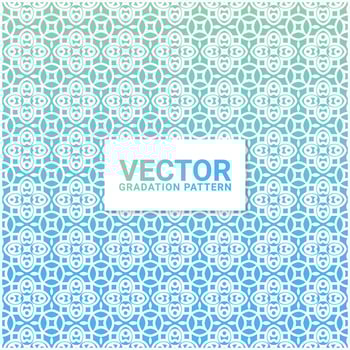 gradation ornament pattern design background vector