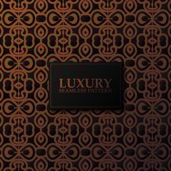 luxury dark seamless pattern background vector
