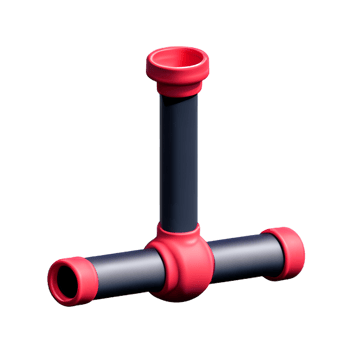 pipe 3d rendering icon illustration png
