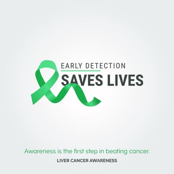 Unity for a Cure. Awareness Campaign Liver Health vector