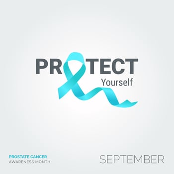 Championing Prostate Wellness. Awareness Posters vector