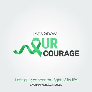 Empower the Fight for Liver Health. Awareness vector