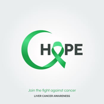 Empower the Fight for Liver Health. Awareness vector