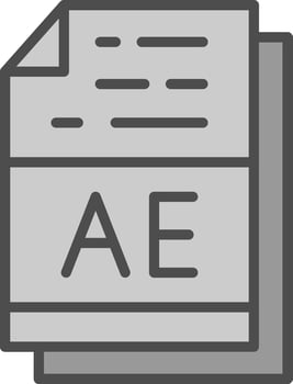 AE Vector Icon Design