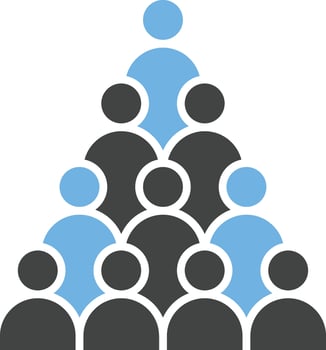 Local Audience Icon Image. vector