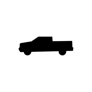 vector car icon on a white background
