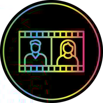 Edit video Vector Icon Design