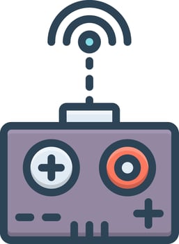 color icon for rc vector