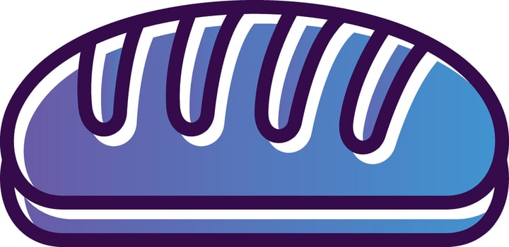 Bread Vector Icon Design