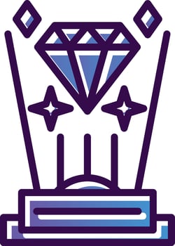 Hologram Vector Icon Design