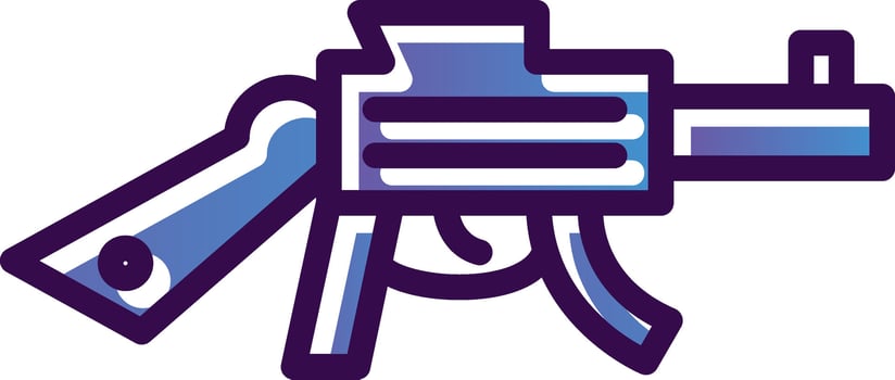 Rifle Vector Icon Design