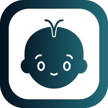 Baby Vector Icon Design