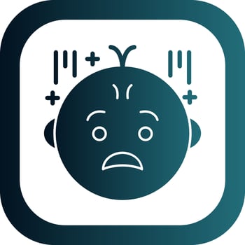 Depressed Vector Icon Design