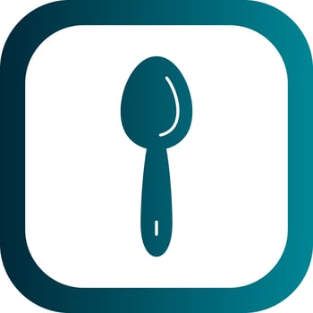 Spoon Vector Icon Design