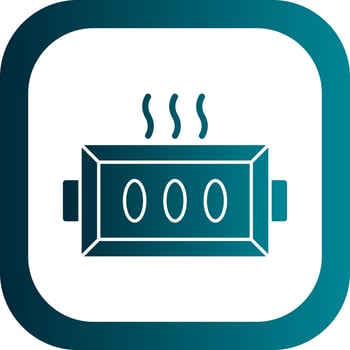Baking tray Vector Icon Design