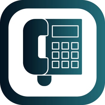 Telephone Vector Icon Design