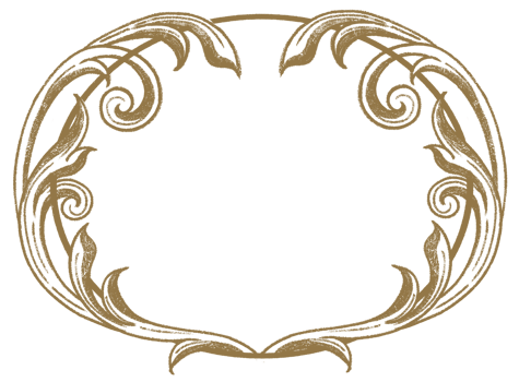 Vintage frame elements decoration circle, hand drawn. png