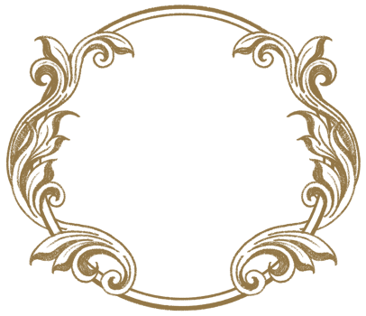 Vintage frame elements decoration circle, hand drawn. png