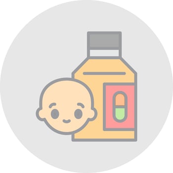 Vitamin Vector Icon Design