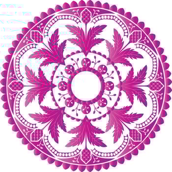 vector mandala circles design