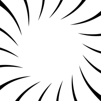 Comic Speed Zoom Line Background Vector . Explosion Background Template .