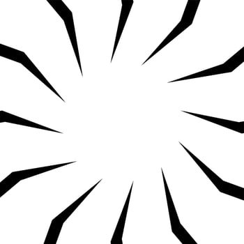 Comic Speed Zoom Line Background Vector . Explosion Background Template .