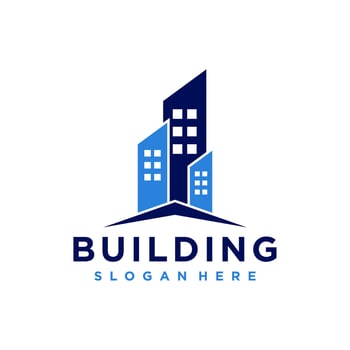 Building Logo Element Vector . Contruction Element Verctor Logo . Real Estate Logo