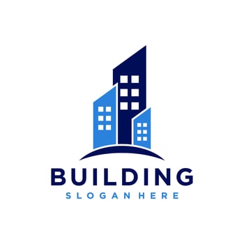 Building Logo Element Vector . Contruction Element Verctor Logo . Real Estate Logo