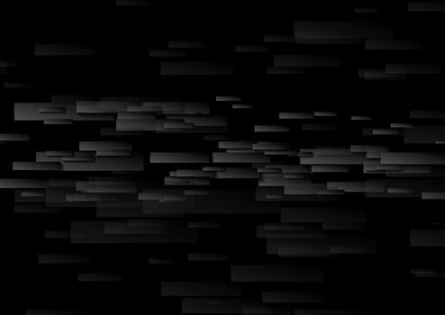 Abstract black hi-tech geometric shapes background vector