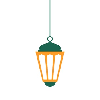 Lantern Element Vector Background . Muslim Element Template . Festival Element Template Vector .
